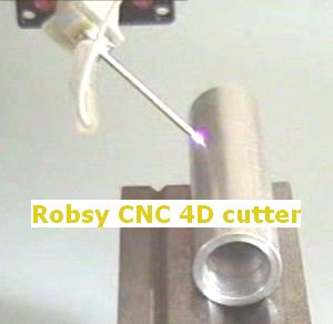 Go Robsy CNC 4D cutter control.