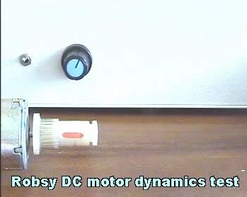Measuring of the DC motor video