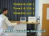 Reaction time measuring video